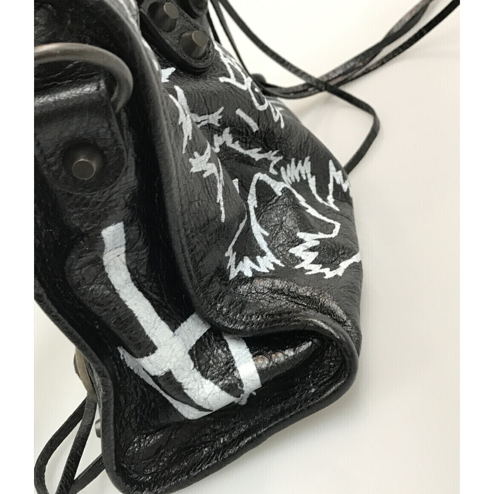 Balenciaga Classic City Graffiti lambskin shoulder bag - Picture 5 of 6